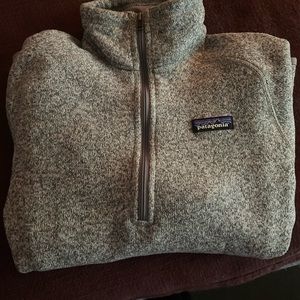 Patagonia 1/4 zip pullover sweater